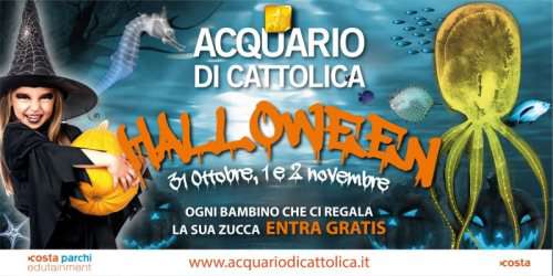 acquario cattolica halloween