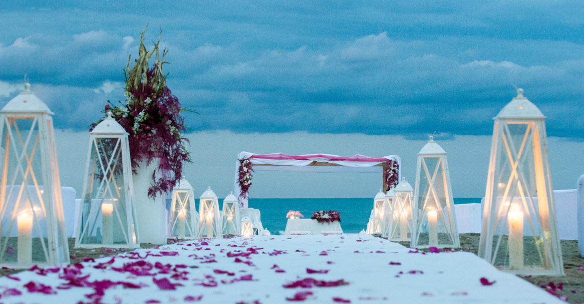 location sul mare matrimonio